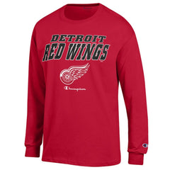 Detroit Red Wings Champion Long-Sleeve Jersey T-Shirt - Red | US 201078220