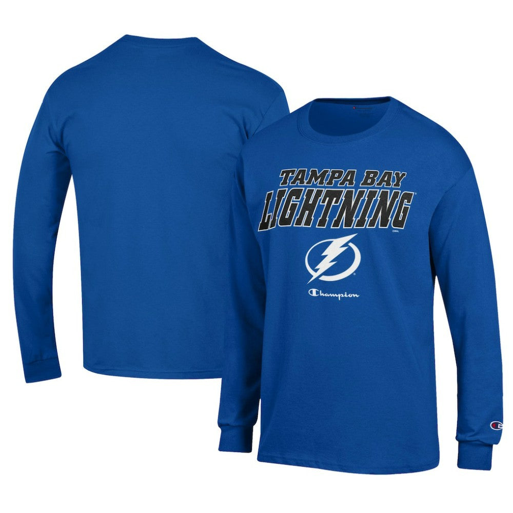Tampa Bay Lightning Champion Long-Sleeve Jersey T-Shirt - Royal | US 201078226
