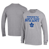 Toronto Maple Leafs Champion Long-Sleeve Jersey T-Shirt - Gray | US 201078236