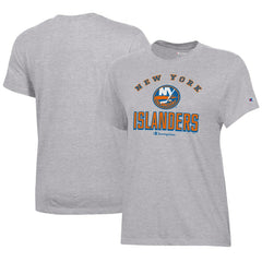 New York Islanders Champion Women's Core T-Shirt - Heather Gray | US 201078244