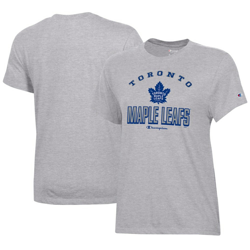Toronto Maple Leafs Champion Women's Core T-Shirt - Heather Gray | US 201078257