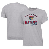 Florida Panthers Champion Women's Core T-Shirt - Heather Gray | US 201078268