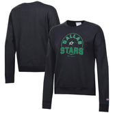Dallas Stars Champion Women's Powerblend Pullover Sweatshirt - Black | US 201078307