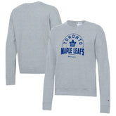 Toronto Maple Leafs Champion Women's Powerblend Pullover Sweatshirt - Gray | US 201078315