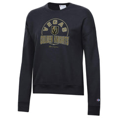 Vegas Golden Knights Champion Women's Powerblend Pullover Sweatshirt - Black | US 201078319