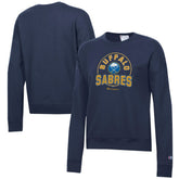 Buffalo Sabres Champion Women's Powerblend Pullover Sweatshirt - Navy | US 201078331