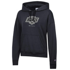 Los Angeles Kings Champion Women's Powerblend Fleece Pullover Hoodie - Black | US 201078338
