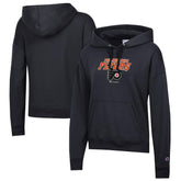 Philadelphia Flyers Champion Women's Powerblend Fleece Pullover Hoodie - Black | US 201078352
