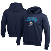 Winnipeg Jets Champion Youth Eco Powerblend Pullover Hoodie - Navy | US 201078365