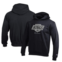 Los Angeles Kings Champion Youth Eco Powerblend Pullover Hoodie - Black | US 201078392