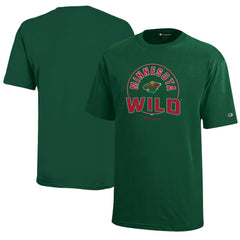 Minnesota Wild Champion Youth Jersey T-Shirt - Hunter Green | US 201078416