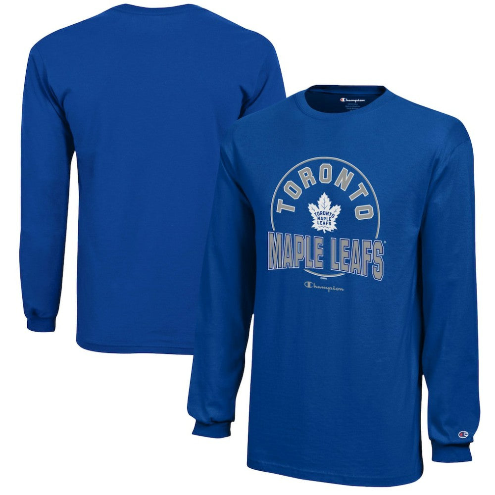 Toronto Maple Leafs Champion Youth Long-Sleeve Jersey T-Shirt - Royal | US 201078442