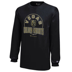 Vegas Golden Knights Champion Youth Long-Sleeve Jersey T-Shirt - Black | US 201078446