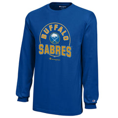Buffalo Sabres Champion Youth Long-Sleeve Jersey T-Shirt - Royal | US 201078450