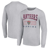Florida Panthers Starter Logo Graphic Long Sleeve T-Shirt - Heather Gray | US 201083301