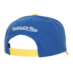 Golden State Warriors Corduroy Pro Crown Adjustable Hat Royal - Mitchell & Ness