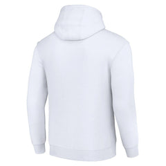 Minnesota Vikings Starter Unisex Throwback Logo Pullover Hoodie - White Hoodies