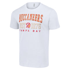 Tampa Bay Buccaneers Starter Throwback Logo T-Shirt - White T-shirts