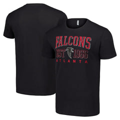 Atlanta Falcons Starter Throwback Logo T-Shirt - Black T-shirts