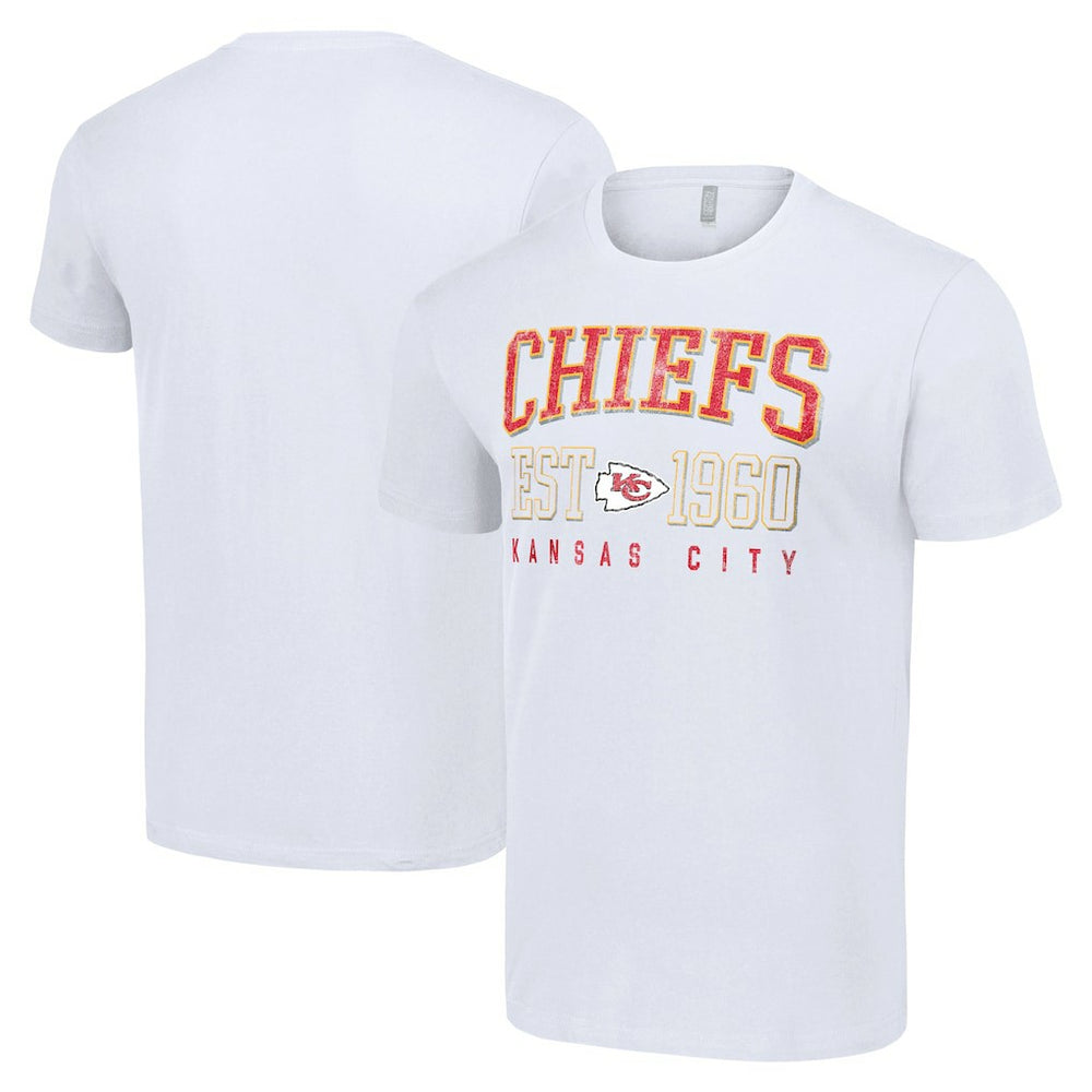 Kansas City Chiefs Starter Throwback Logo T-Shirt - White T-shirts