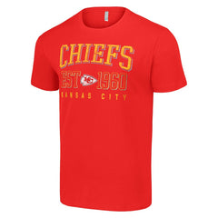 Kansas City Chiefs Starter Throwback Logo T-Shirt - Red T-shirts
