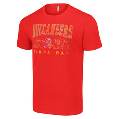 Tampa Bay Buccaneers Starter Throwback Logo T-Shirt - Red T-shirts