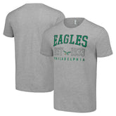 Philadelphia Eagles Starter Throwback Logo T-Shirt - Heather Gray T-shirts