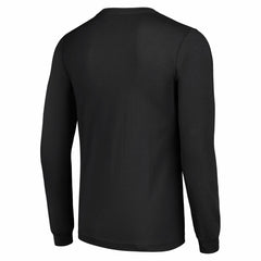 Green Bay Packers Starter Half Helmet Logo Long Sleeve T-Shirt - Black T-shirts