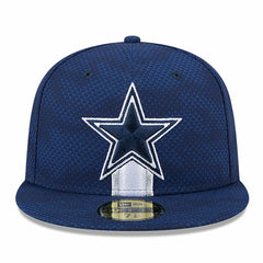 Dallas Cowboys New Era 2024 Sideline 59FIFTY Fitted Hat - Navy Hats
