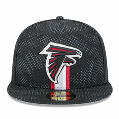 Atlanta Falcons New Era 2024 Sideline 59FIFTY Fitted Hat - Black Hats