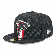 Atlanta Falcons New Era 2024 Sideline 59FIFTY Fitted Hat - Black Hats