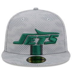 New York Jets New Era 2024 Sideline 59FIFTY Fitted Hat - Gray Hats