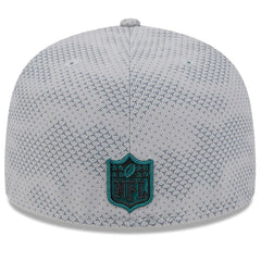 Philadelphia Eagles New Era 2024 Sideline 59FIFTY Fitted Hat - Gray Hats