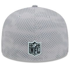 Las Vegas Raiders New Era 2024 Sideline 59FIFTY Fitted Hat - Gray Hats