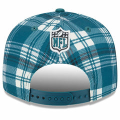Philadelphia Eagles New Era 2024 Sideline Statement 9FIFTY Snapback Hat - Midnight Green Hats