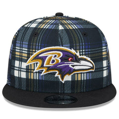 Baltimore Ravens New Era 2024 Sideline Statement 9FIFTY Snapback Hat - Black Hats