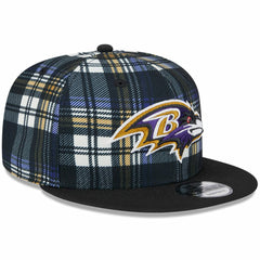Baltimore Ravens New Era 2024 Sideline Statement 9FIFTY Snapback Hat - Black Hats