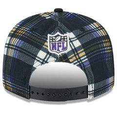 Baltimore Ravens New Era 2024 Sideline Statement 9FIFTY Snapback Hat - Black Hats