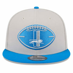 Detroit Lions New Era 2024 Sideline Historic 9FIFTY Snapback Hat - Stone/Blue Hats