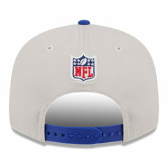 Buffalo Bills New Era 2024 Sideline Historic 9FIFTY Snapback Hat - Stone/Royal Hats