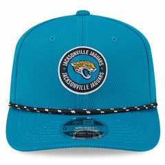 Jacksonville Jaguars New Era 2024 Sideline 9SEVENTY Stretch-Snap Hat - Teal Hats