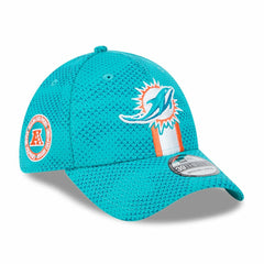 Miami Dolphins New Era 2024 Sideline 39THIRTY Flex Hat - Aqua Hats