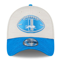 Detroit Lions New Era 2024 Sideline Historic 39THIRTY Flex Hat - Stone/Blue Hats