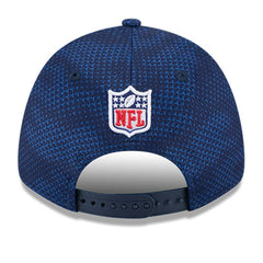 Dallas Cowboys New Era 2024 Sideline 9FORTY Stretch-Snap Hat - Navy Hats