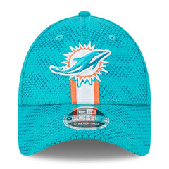 Miami Dolphins New Era 2024 Sideline 9FORTY Stretch-Snap Hat - Aqua Hats