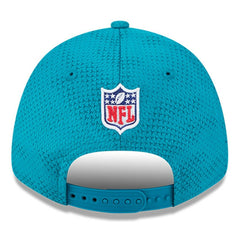 Jacksonville Jaguars New Era 2024 Sideline 9FORTY Stretch-Snap Hat - Teal Hats