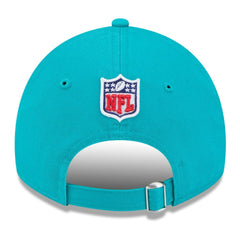 Miami Dolphins New Era 2024 Sideline 9TWENTY Adjustable Hat - Aqua Hats