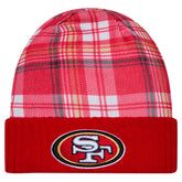San Francisco 49ers New Era Sideline Statement Cuffed Knit Hat - Scarlet Hats