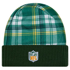 Green Bay Packers New Era Sideline Statement Cuffed Knit Hat - Green Hats