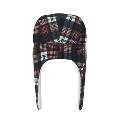Cincinnati Bengals New Era Sideline Plaid Sherpa Trapper Hat - Black Hats